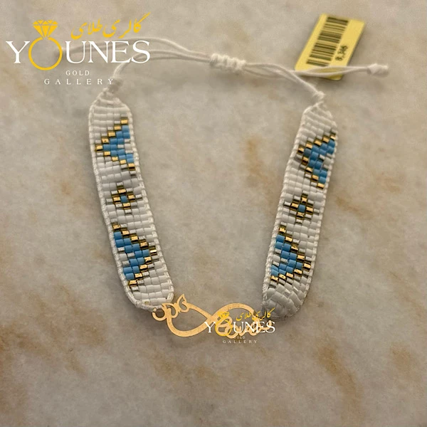 دستبند میوکی بینهایت لاو طلا